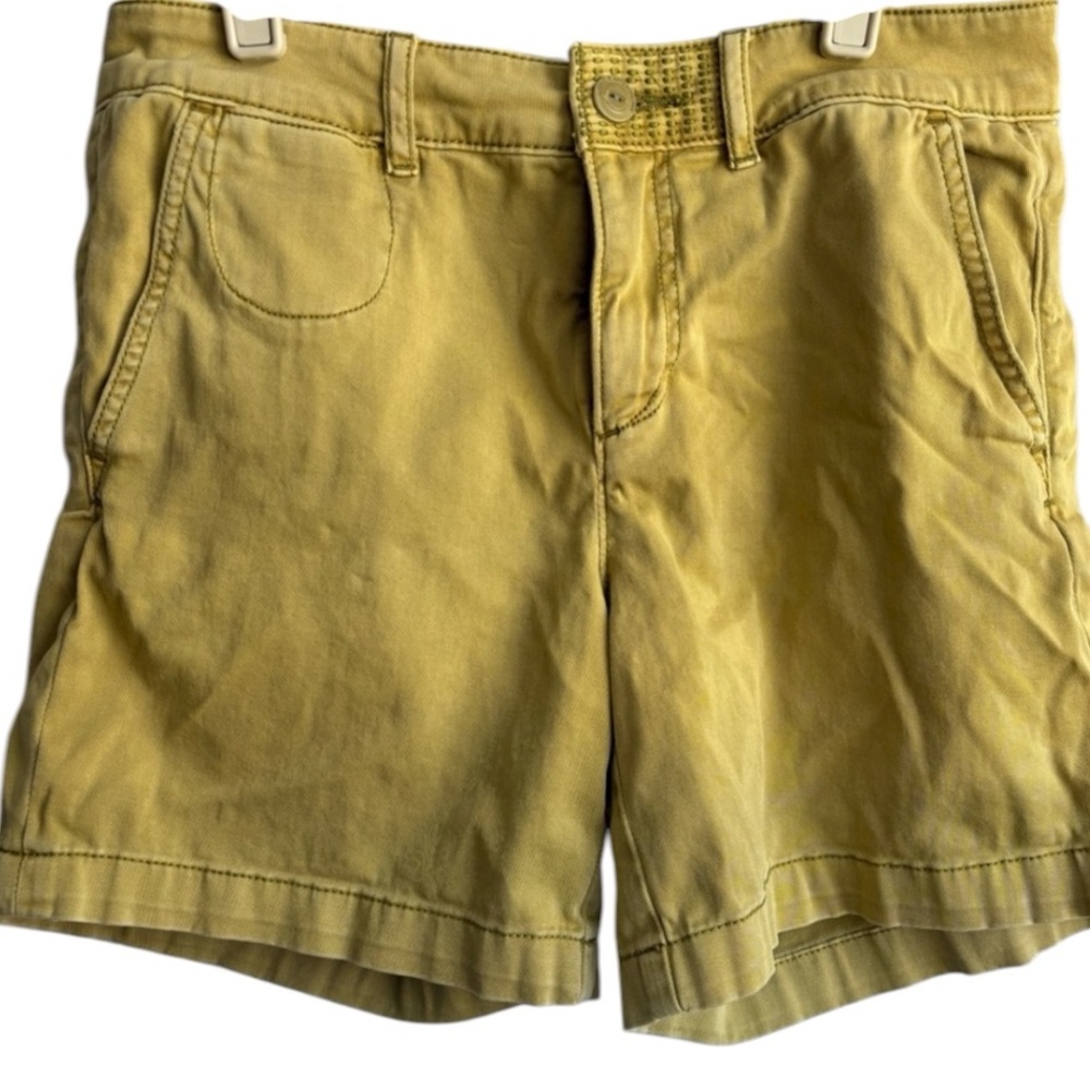 Chino by Anthropologie Golden Yellow Women's relaxed shorts size 25 /Small
